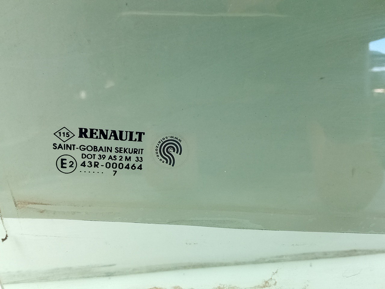 Vitre porte arrière Droite RENAULT Clio III (BR0/1, CR0/1) Imagem-1