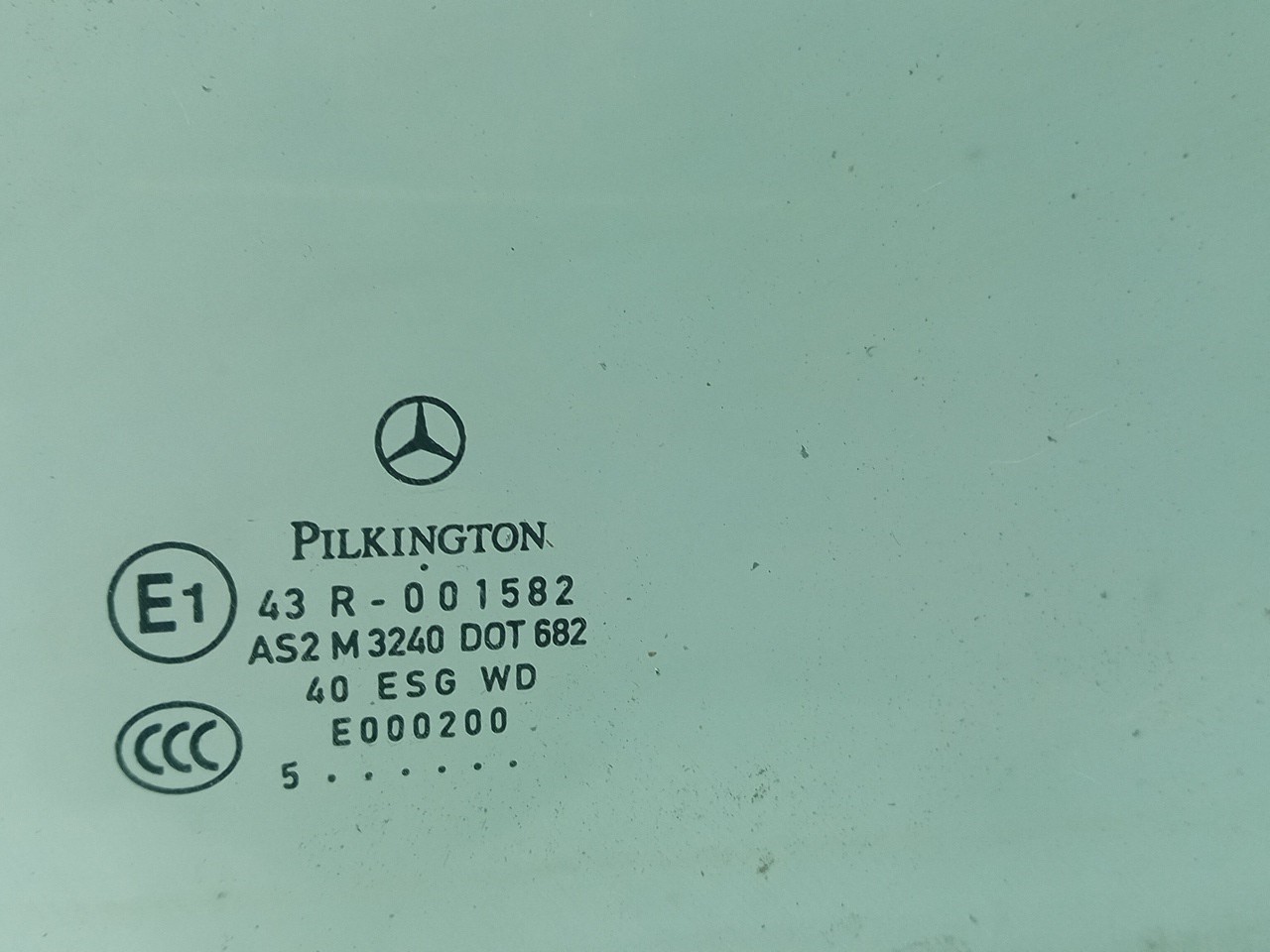 Vitre porte avant Droite MERCEDES-BENZ Classe B (W245) Imagem-1