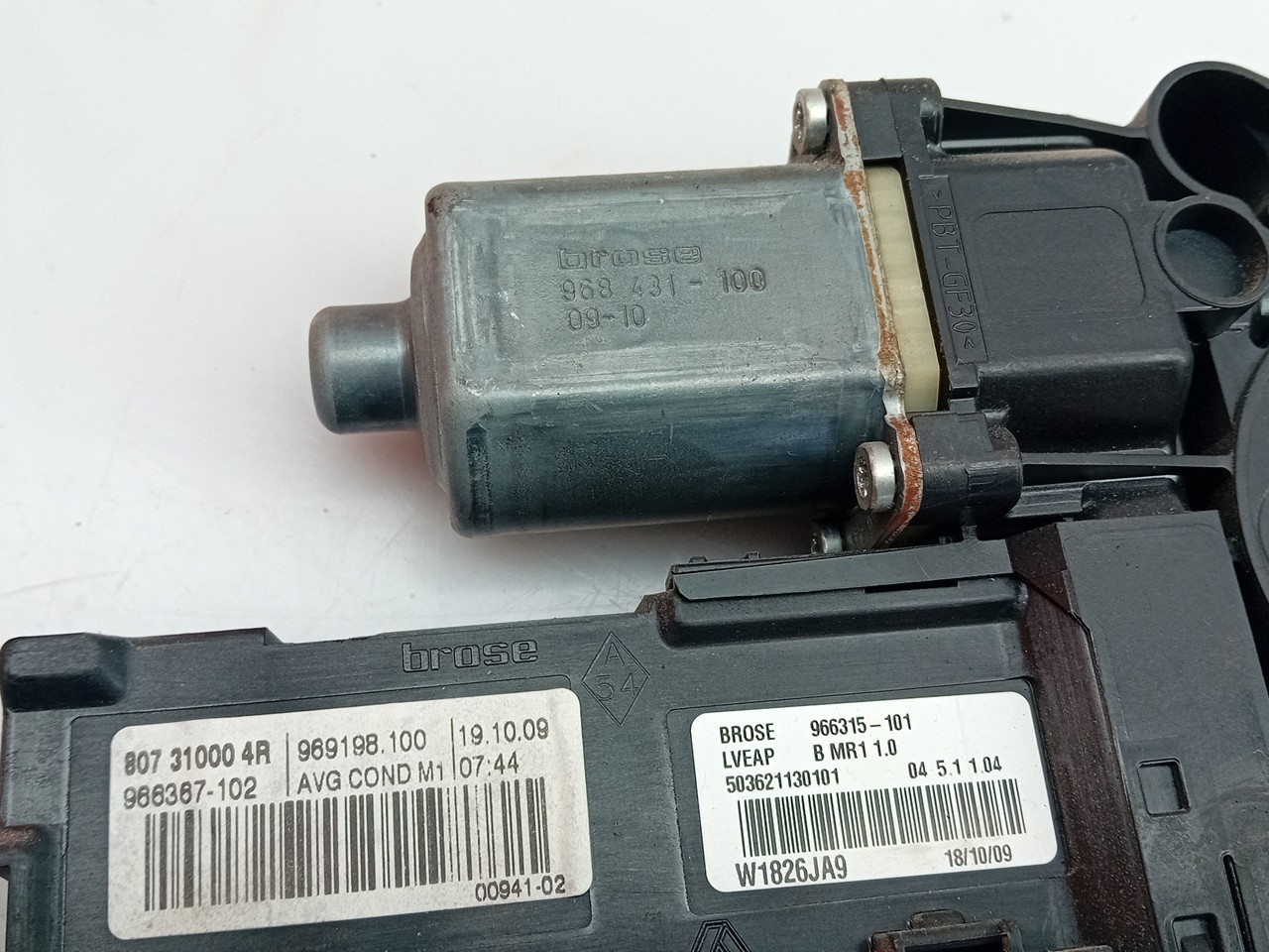 Front Left Window Motor RENAULT Megane III Grandtour (KZ0/1) Imagem-3