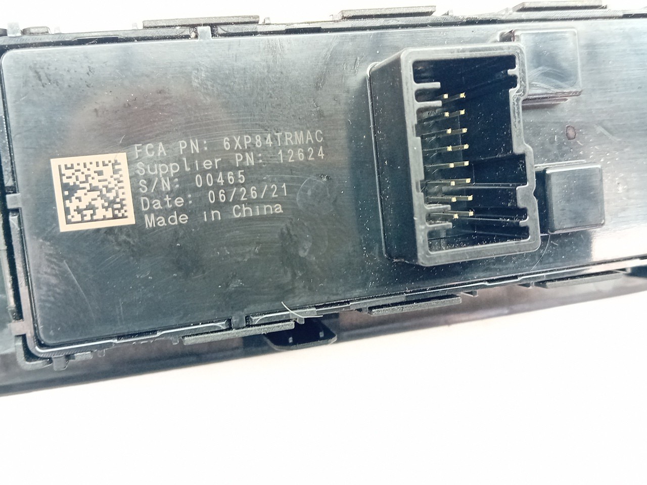 Comando / botão / interruptor vidros frente esquerdo JEEP Compass (MK49) Imagem-4