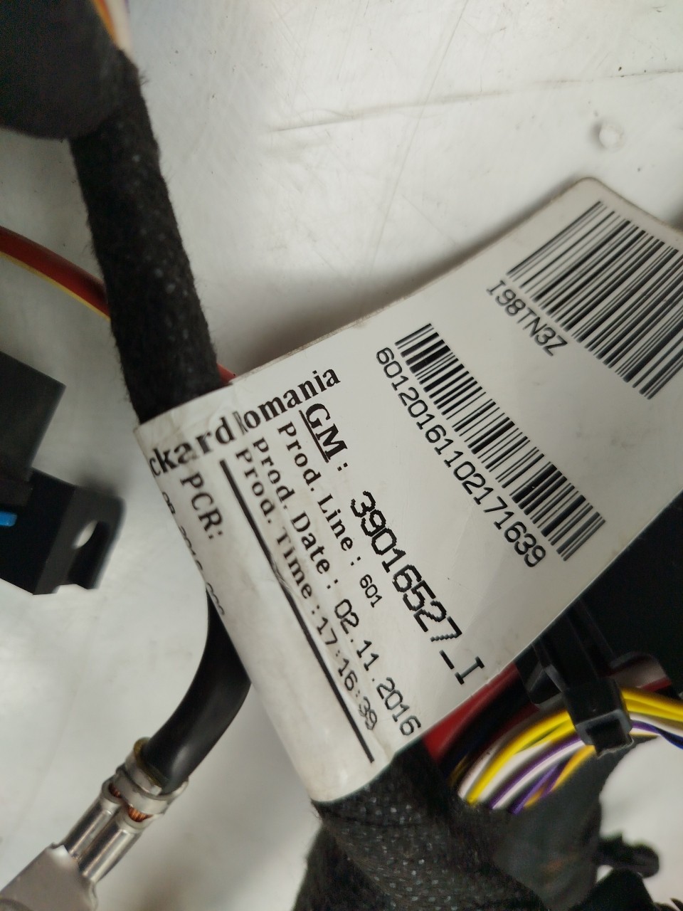 Engine electrical installation / engine wiring OPEL Astra K Imagem-1