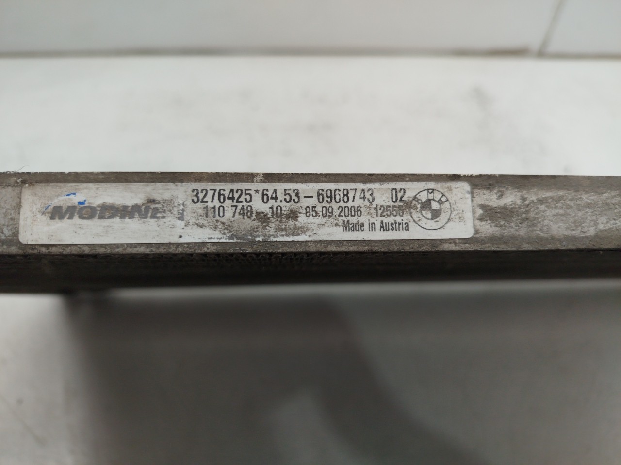 AC radiator BMW 1 (E87) Imagem-2