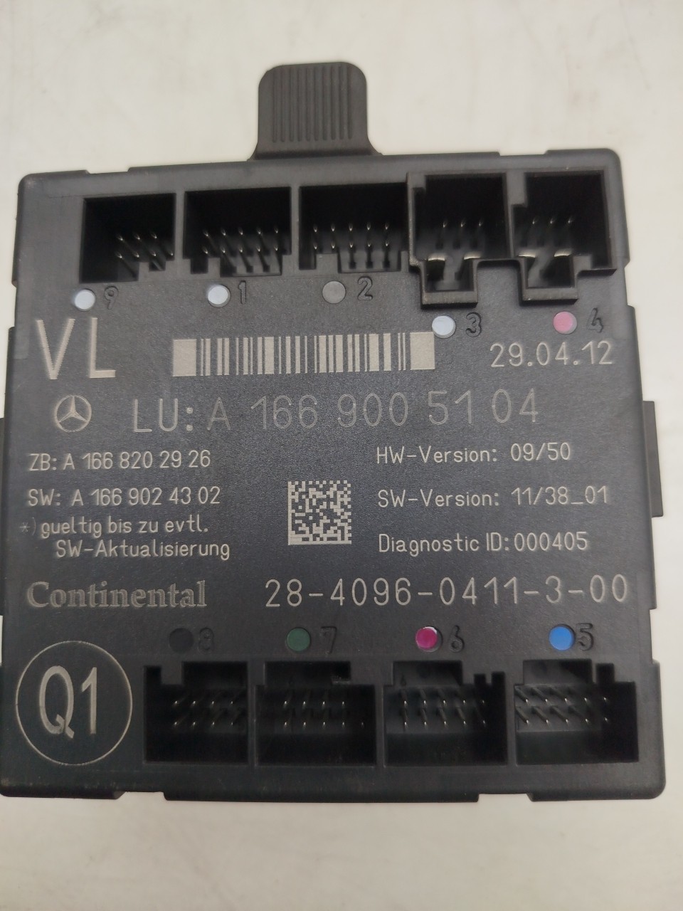 Generic Unit Module MERCEDES-BENZ Classe M (W166) Imagem-2