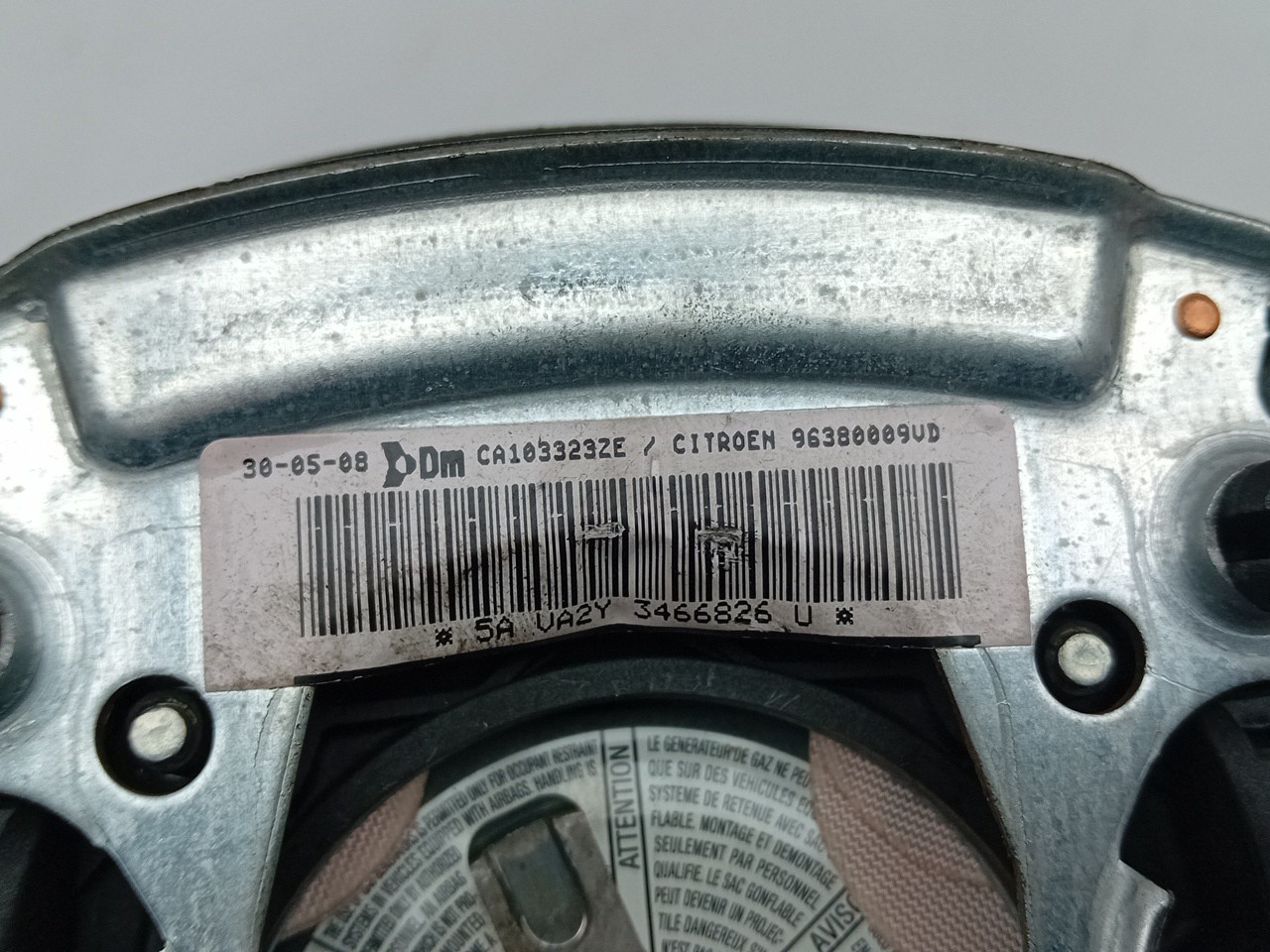 Airbag du Volant CITROËN C2 (JM_) Imagem-3