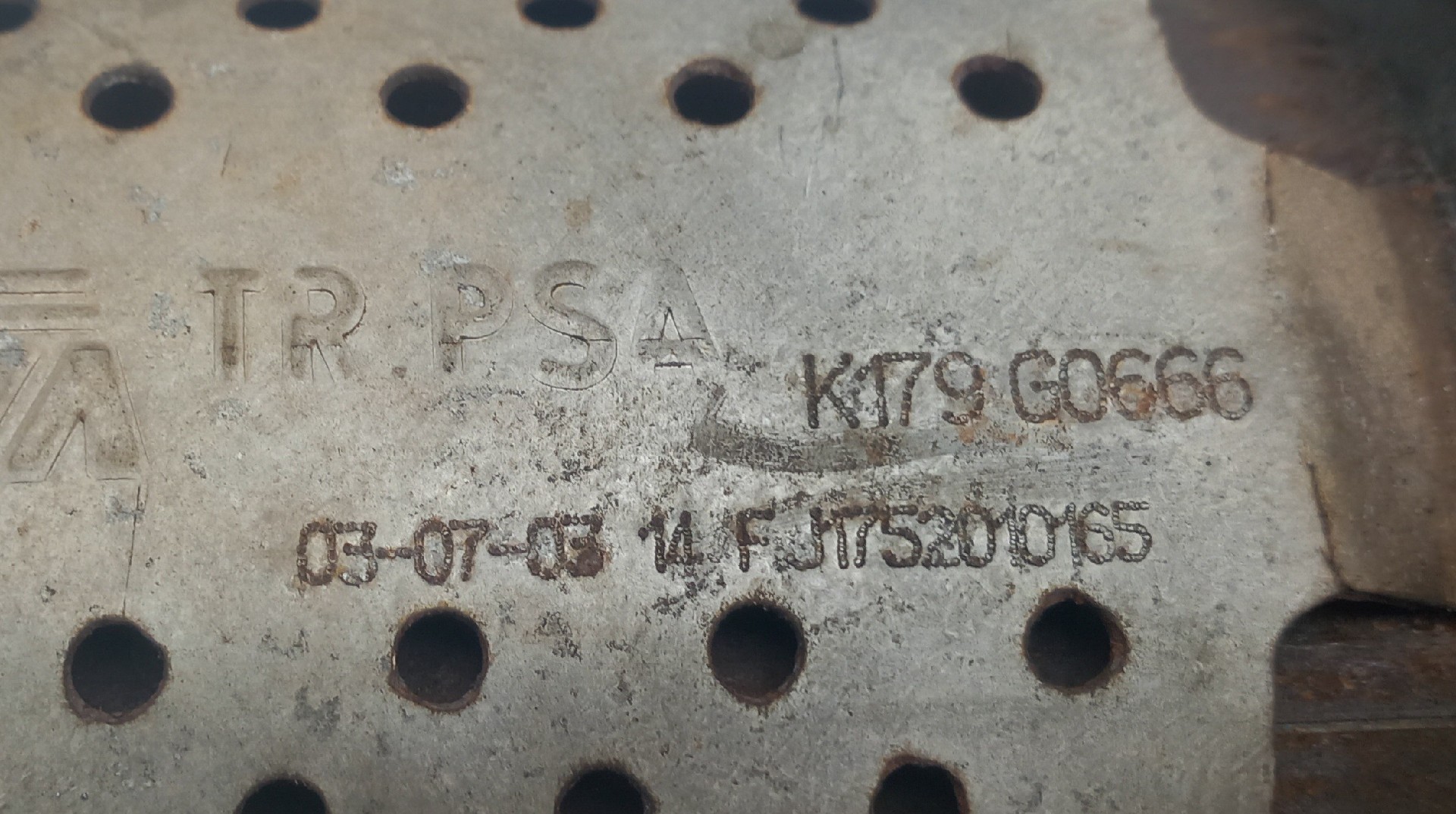 Catalizzatore / filtro antiparticolato PEUGEOT 206 SW (2E/K) Imagem-3