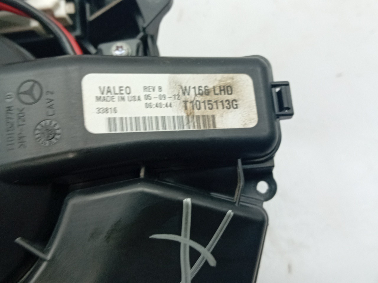 Heater Blower Motor MERCEDES-BENZ Classe M (W166) Imagem-3