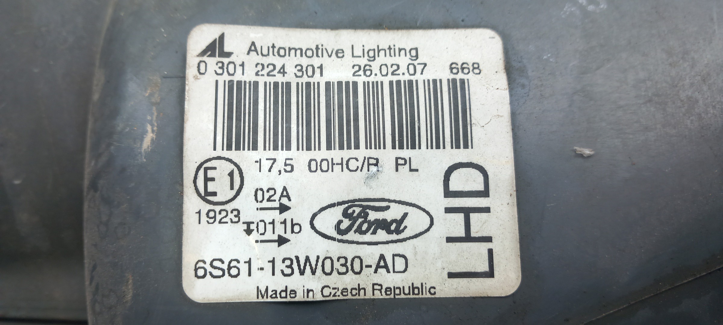 Left Headlight FORD Fiesta V (JH_, JD_) Imagem-4