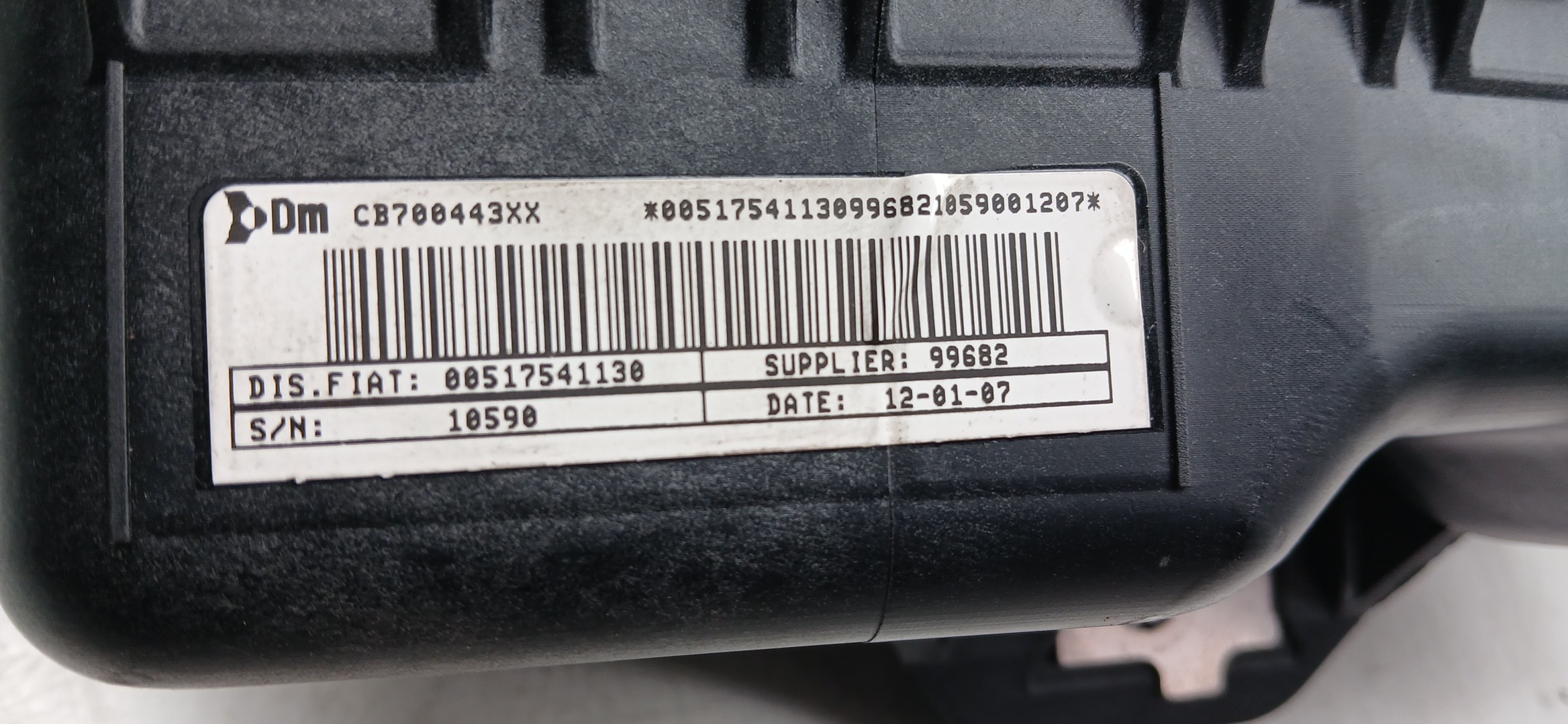 Airbag del pasajero FIAT Grande Punto (199_) Imagem-4