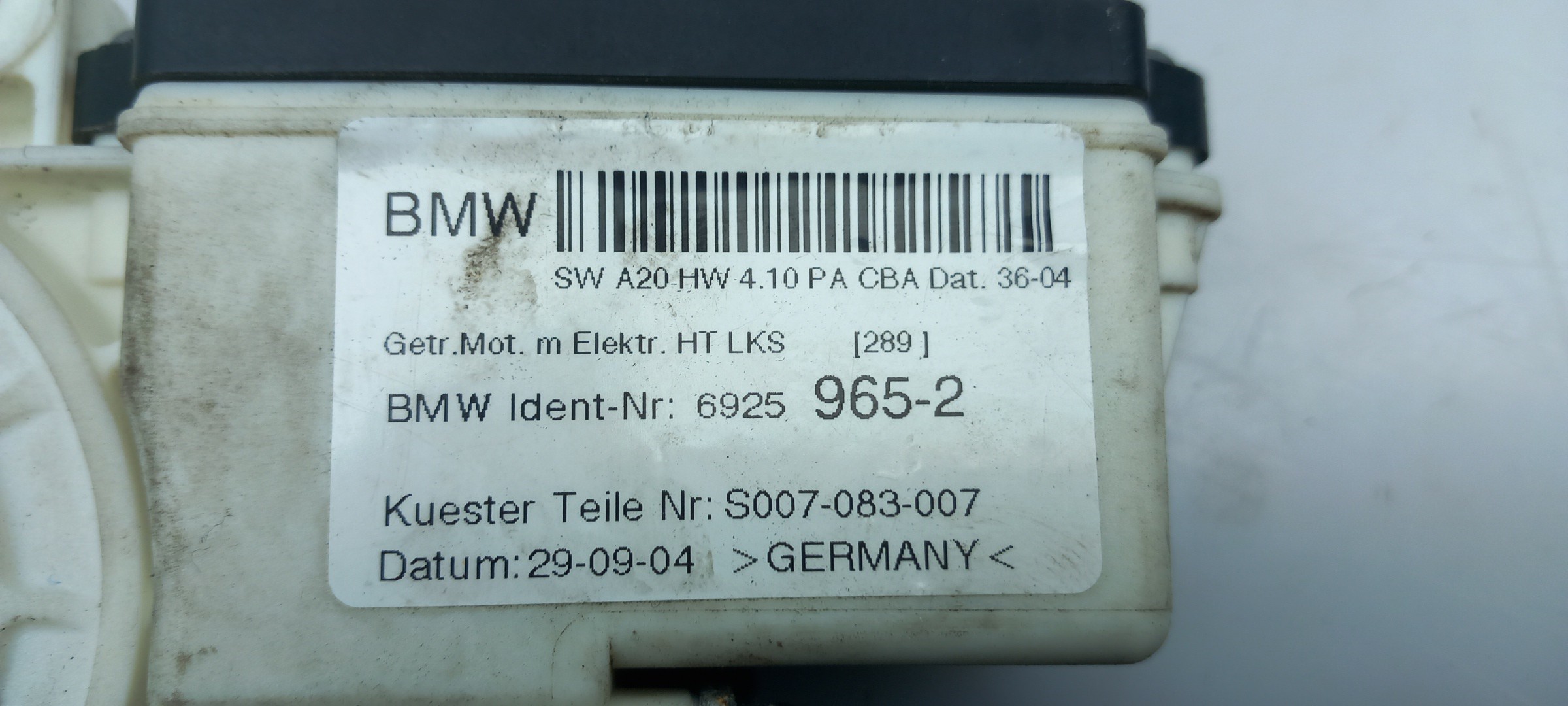 Motor vidro trás direito BMW X3 (E83) Imagem-4