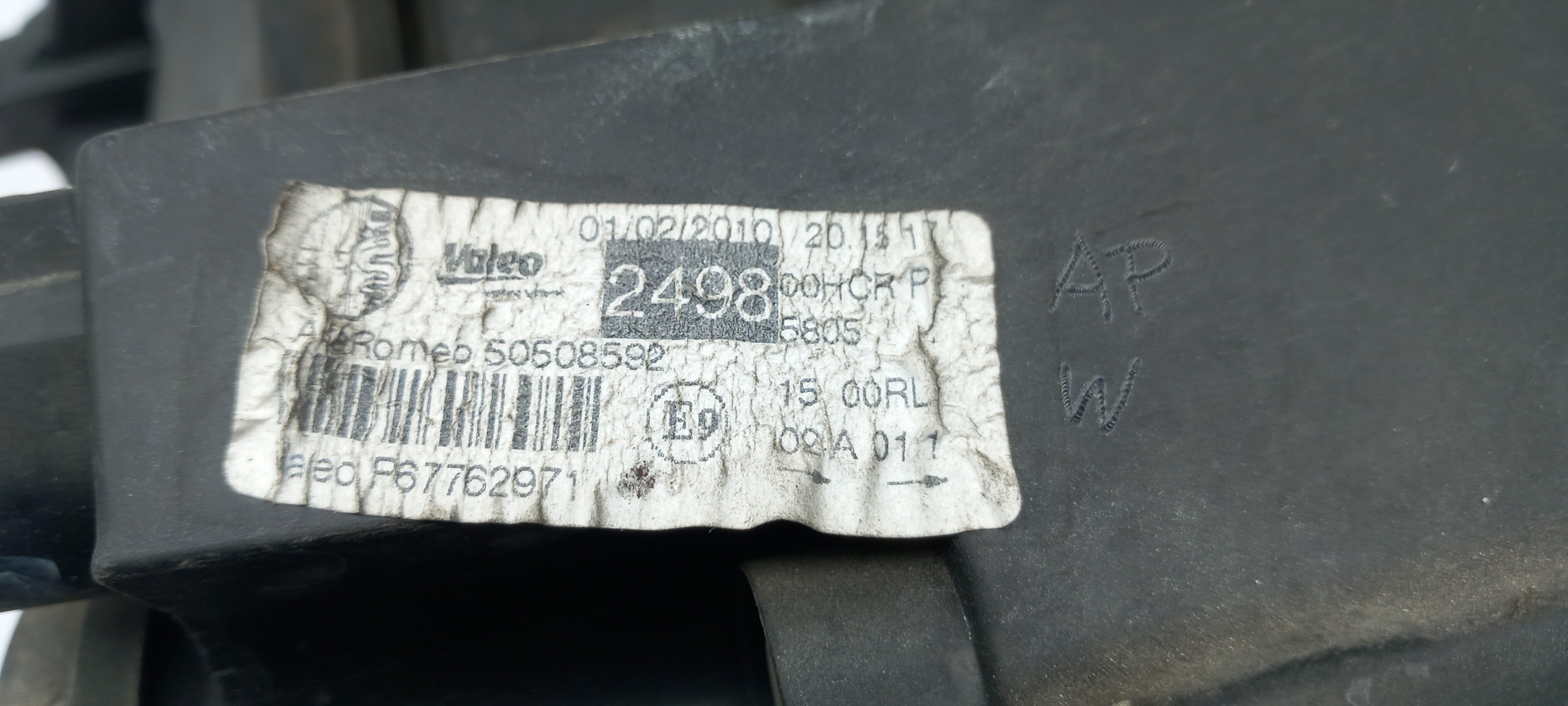 Faro anteriore sinistro ALFA ROMEO Mito (955_) Imagem-4