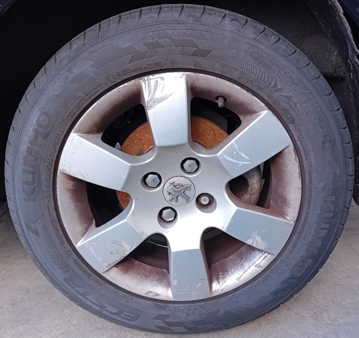 Wheel set PEUGEOT 5008 I (0U_, 0E_) Imagem-1