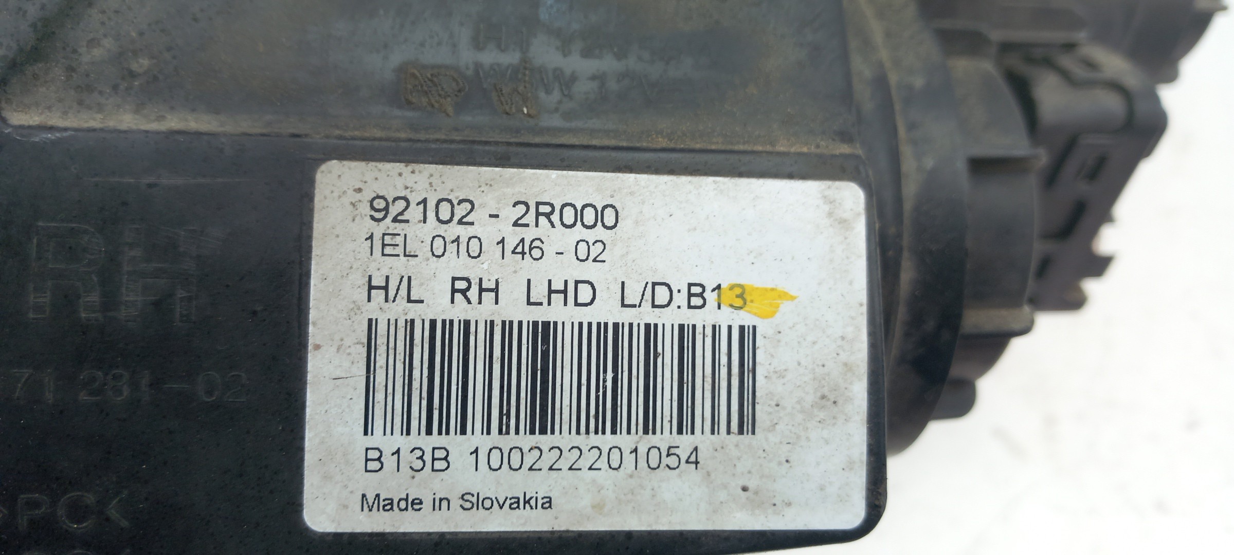 Óptica / faro Derecho HYUNDAI i30 (FD) Imagem-6