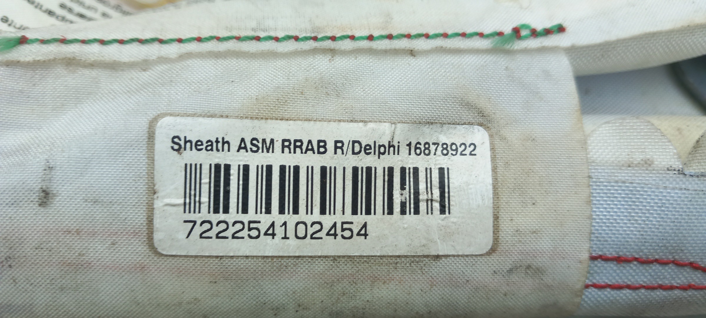 Right Curtain Airbag SEAT Leon (1P1) Imagem-3
