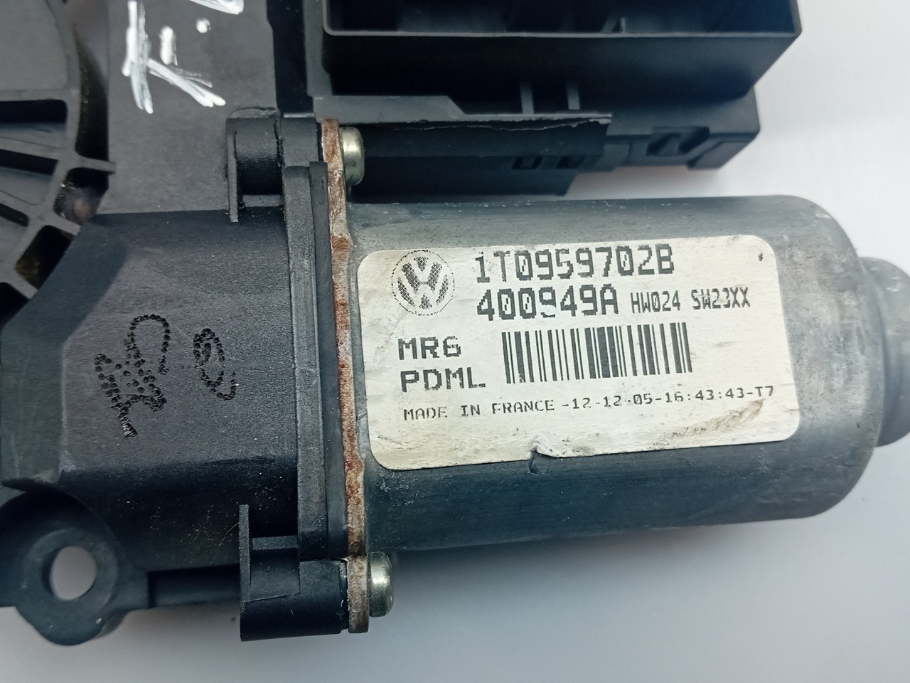 Motor vidro frente direito VOLKSWAGEN Touran (1T) Imagem-2