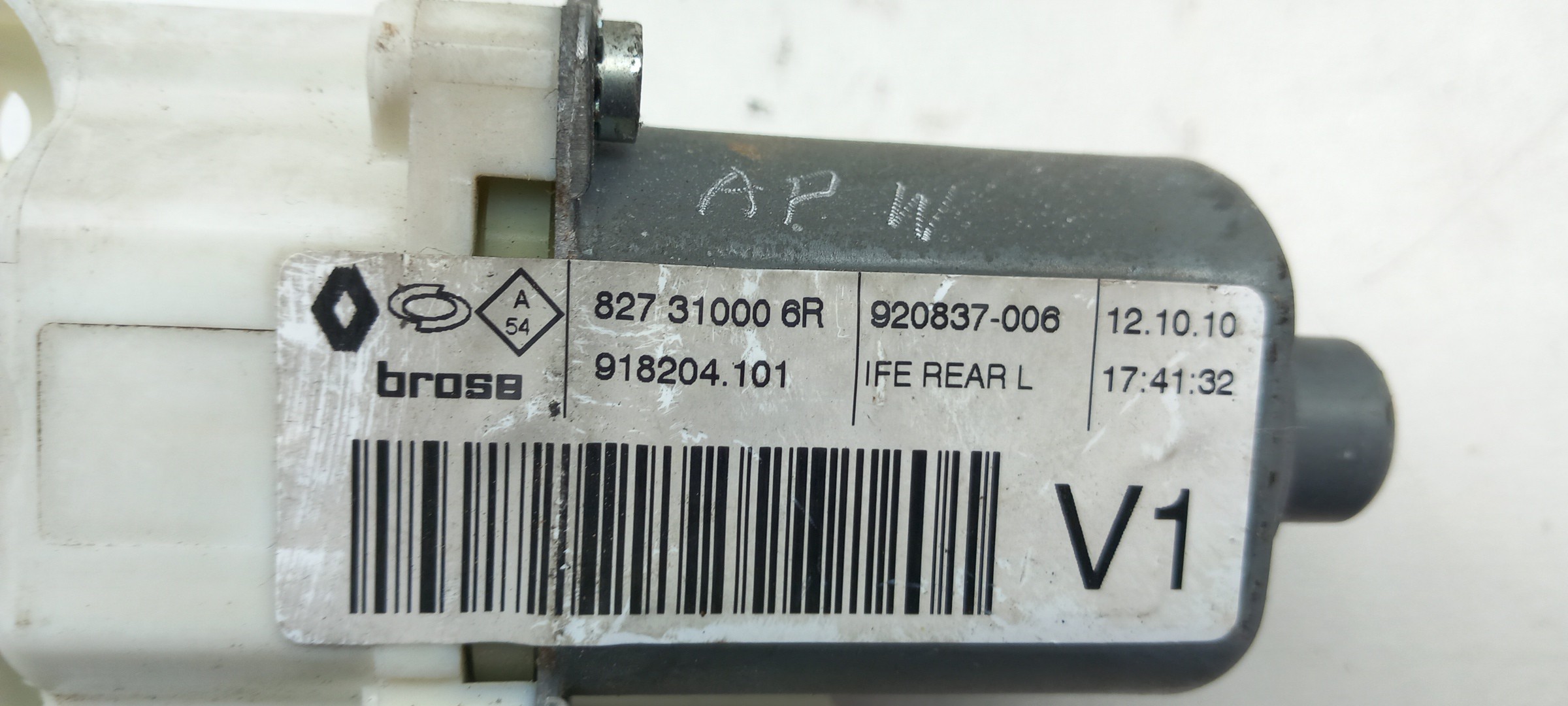 Right Rear  Door Window Regulator Motor RENAULT Latitude (L70_) Imagem-3