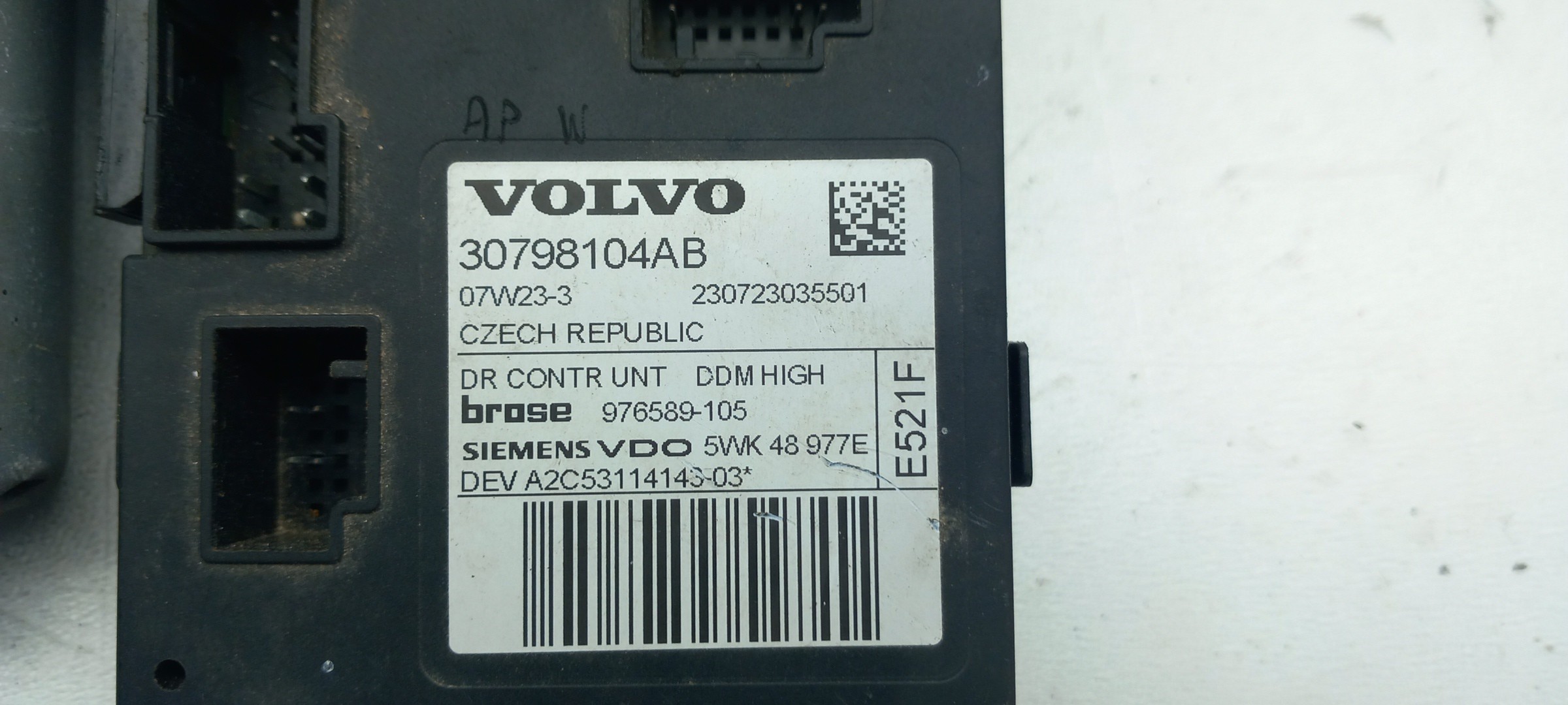 Motor Elevalunas Delantero Izquierdo VOLVO S40 II (MS) Imagem-3
