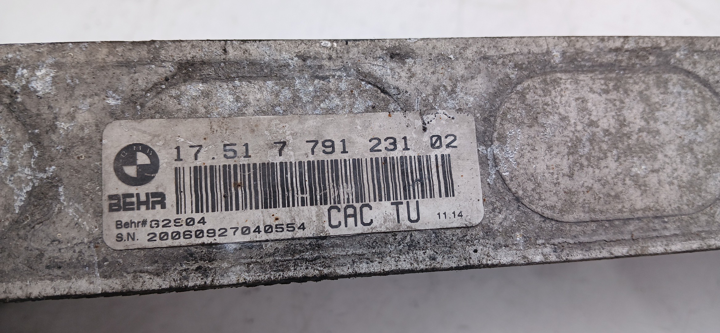 Radiador do intercooler BMW X5 (E53) Imagem-2