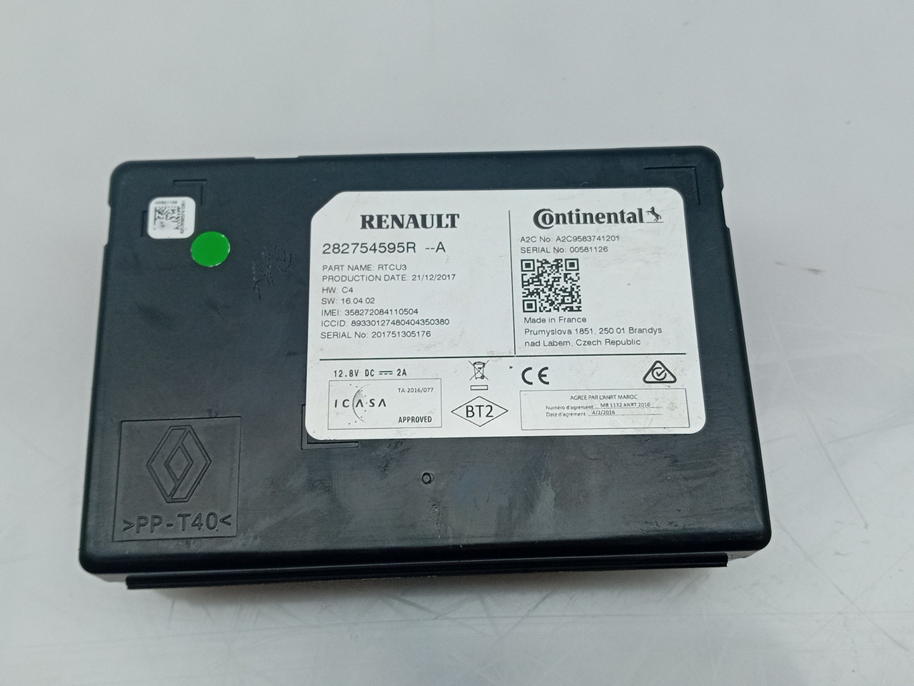 Module générique RENAULT Twingo III (BCM_) Imagem-1