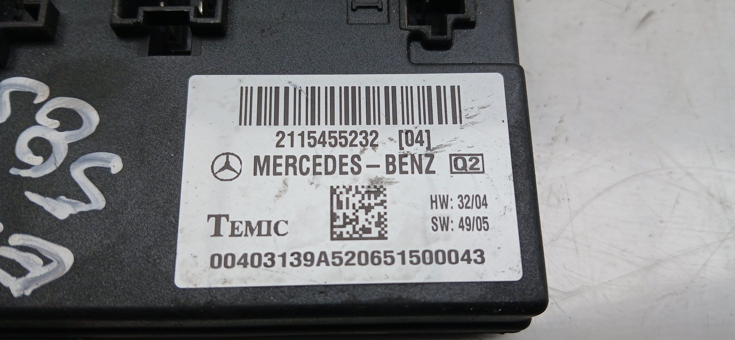 Module générique MERCEDES-BENZ CLS (C219) Imagem-3