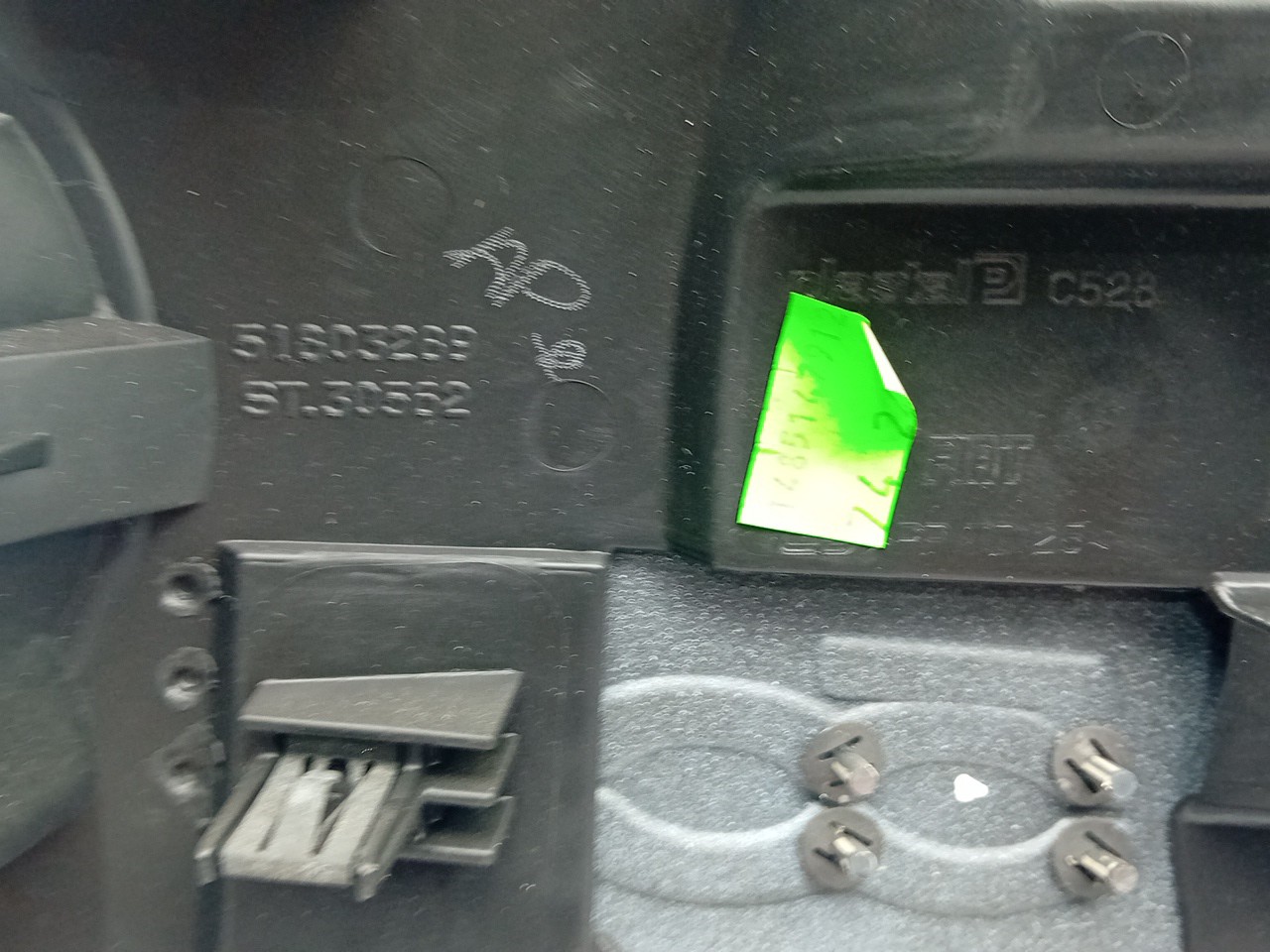 Dashboard trim FIAT 500 (312_) Imagem-3