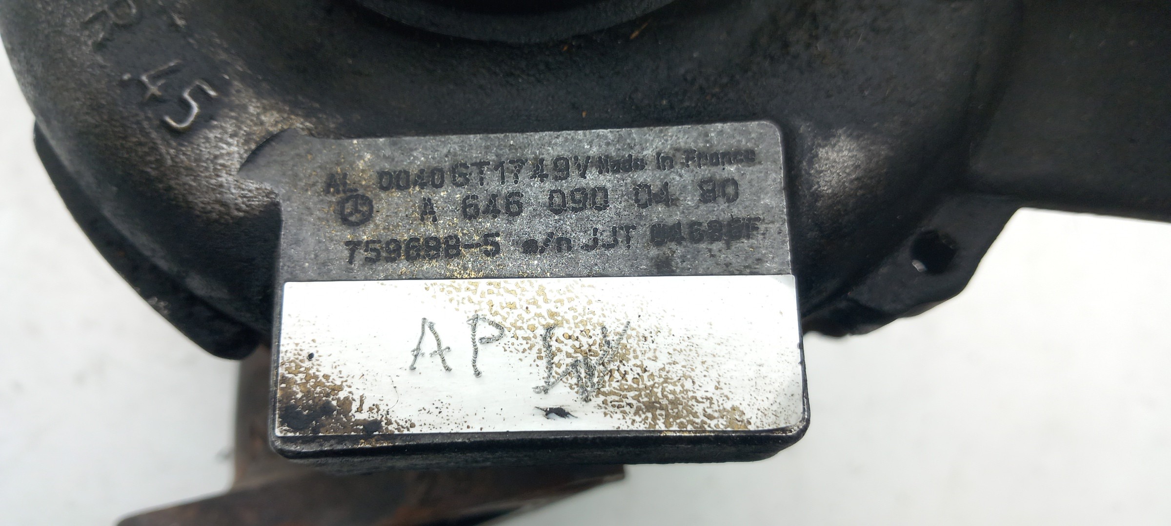 Turbo / compressor MERCEDES-BENZ Sprinter 3,5-t (906) Imagem-4