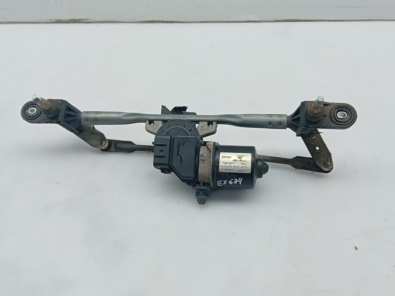Motor limpiaparabrisas Frente