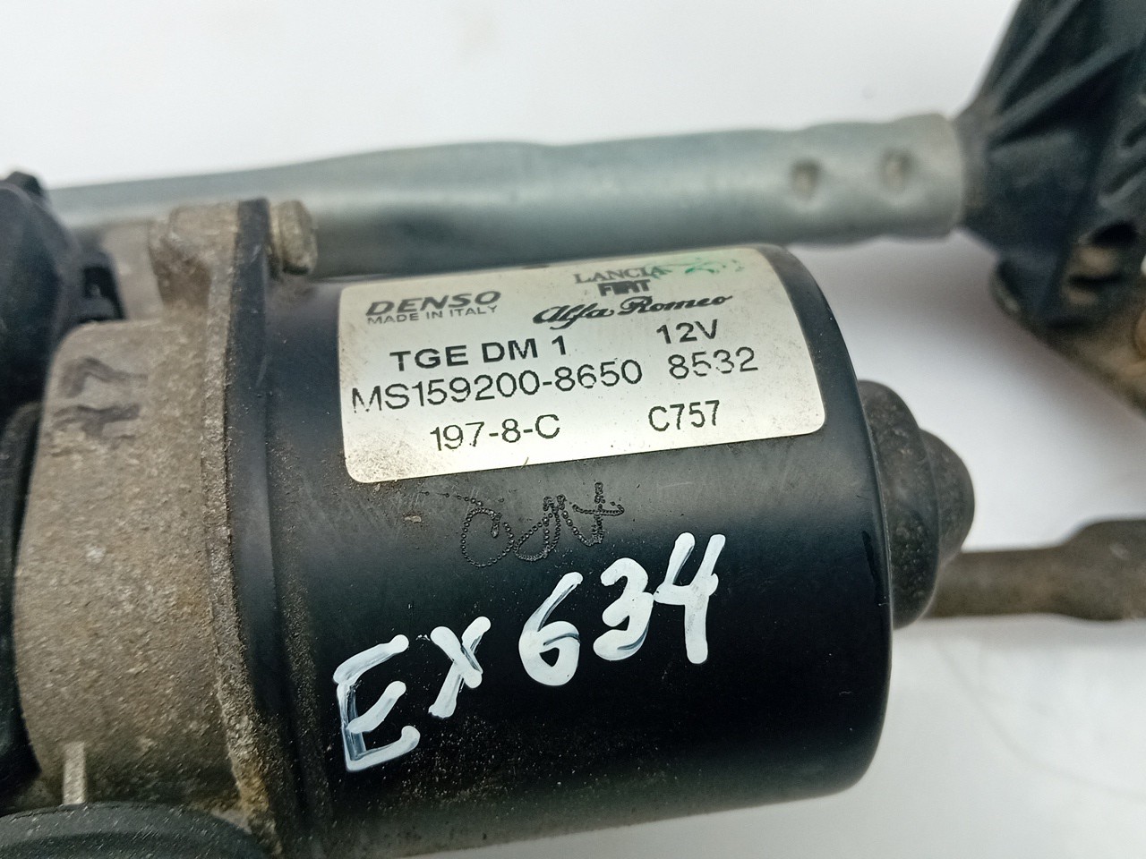 Motor limpiaparabrisas Frente FIAT 500 (312_) Imagem-2