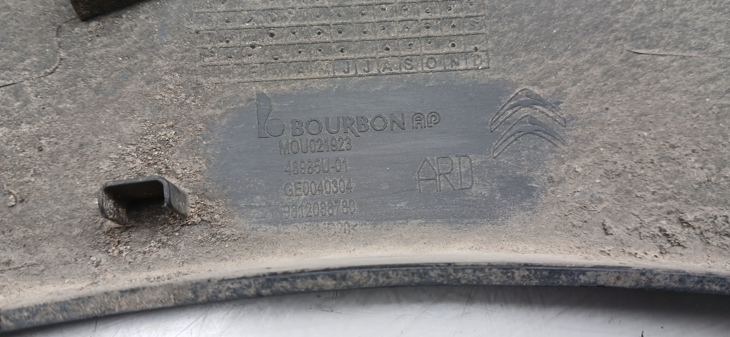 Aba Guarda Lamas CITROËN C3 III (SX) Imagem-2