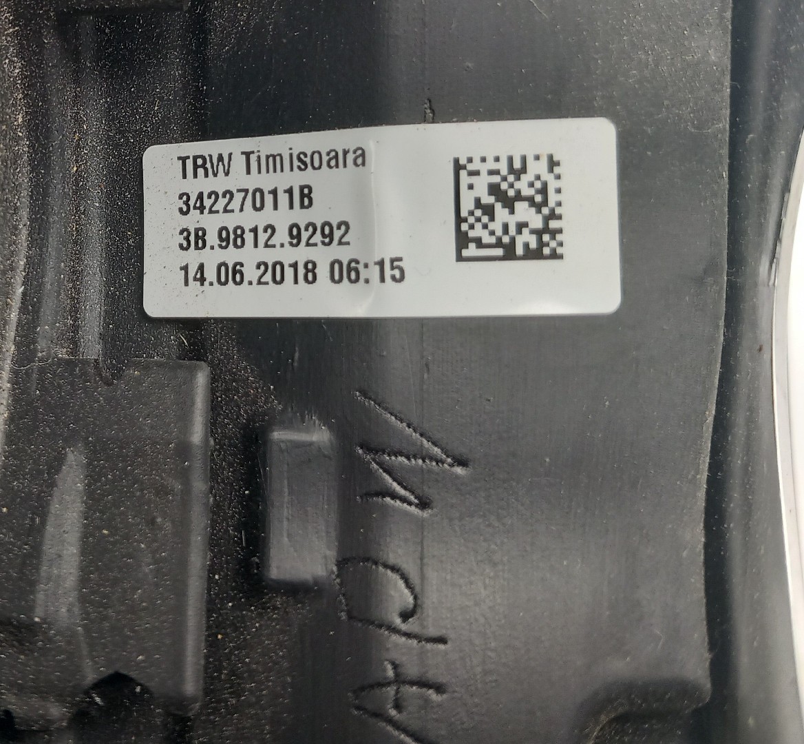 Steering wheel DACIA Sandero II (5S_) Imagem-5