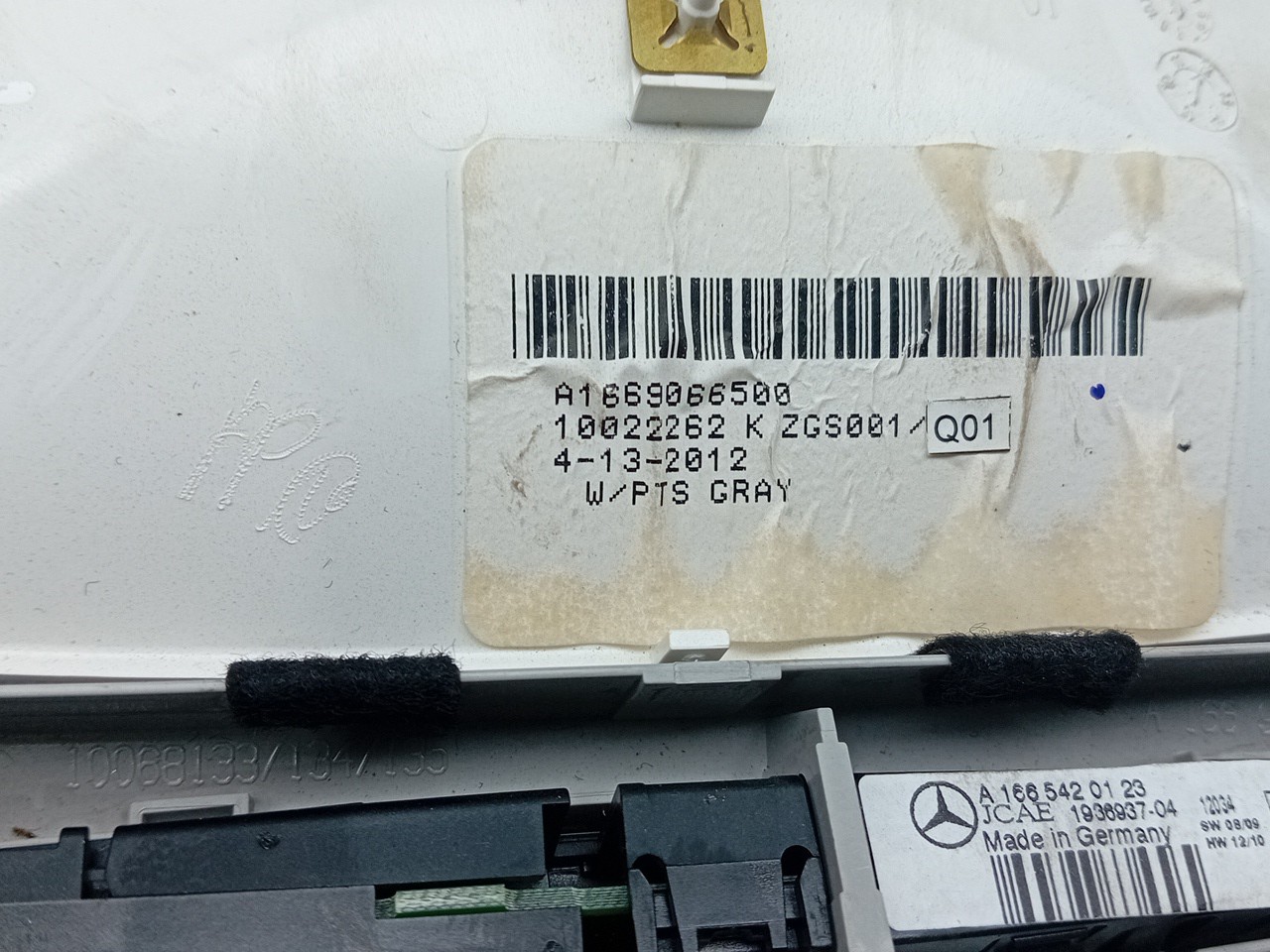 Front seat light MERCEDES-BENZ Classe M (W166) Imagem-2