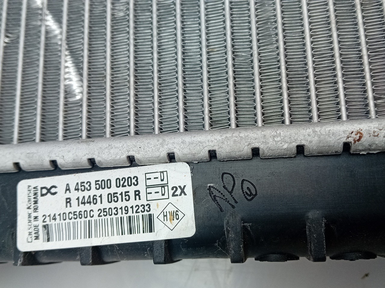Water radiator RENAULT Twingo III (BCM_) Imagem-2