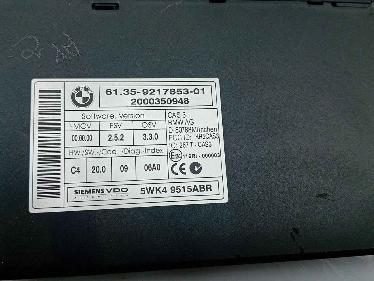 Injection Unit Module MINI Mini (R56) Imagem-3