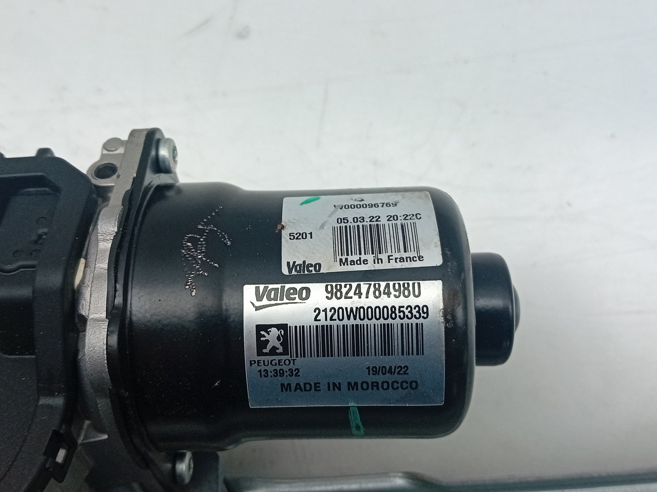 Motor limpa vidros frente CITROËN C4 III Imagem-4