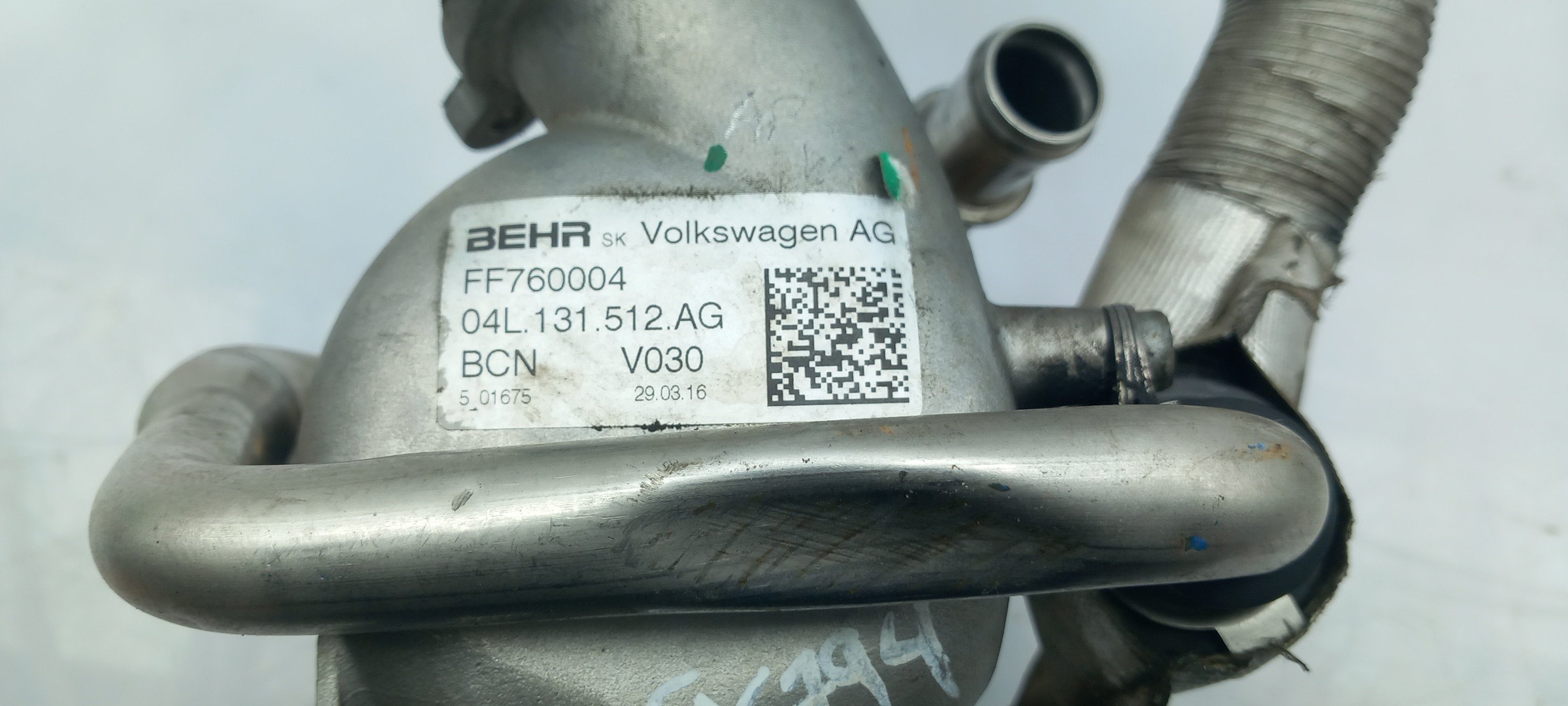 EGR gas radiator AUDI A1 Sportback (8XA, 8XF) Imagem-3