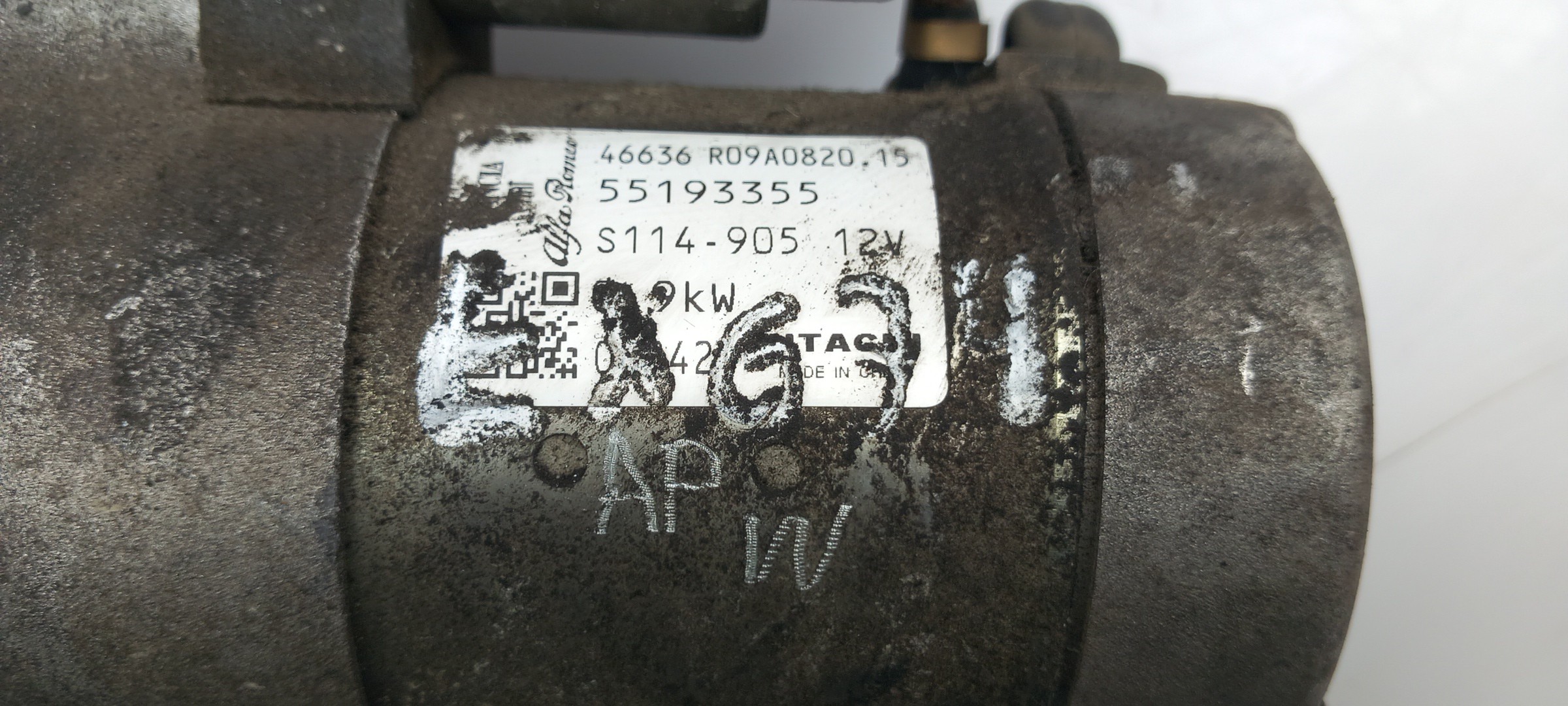 Motor de arranque FIAT 500 (312_) Imagem-3
