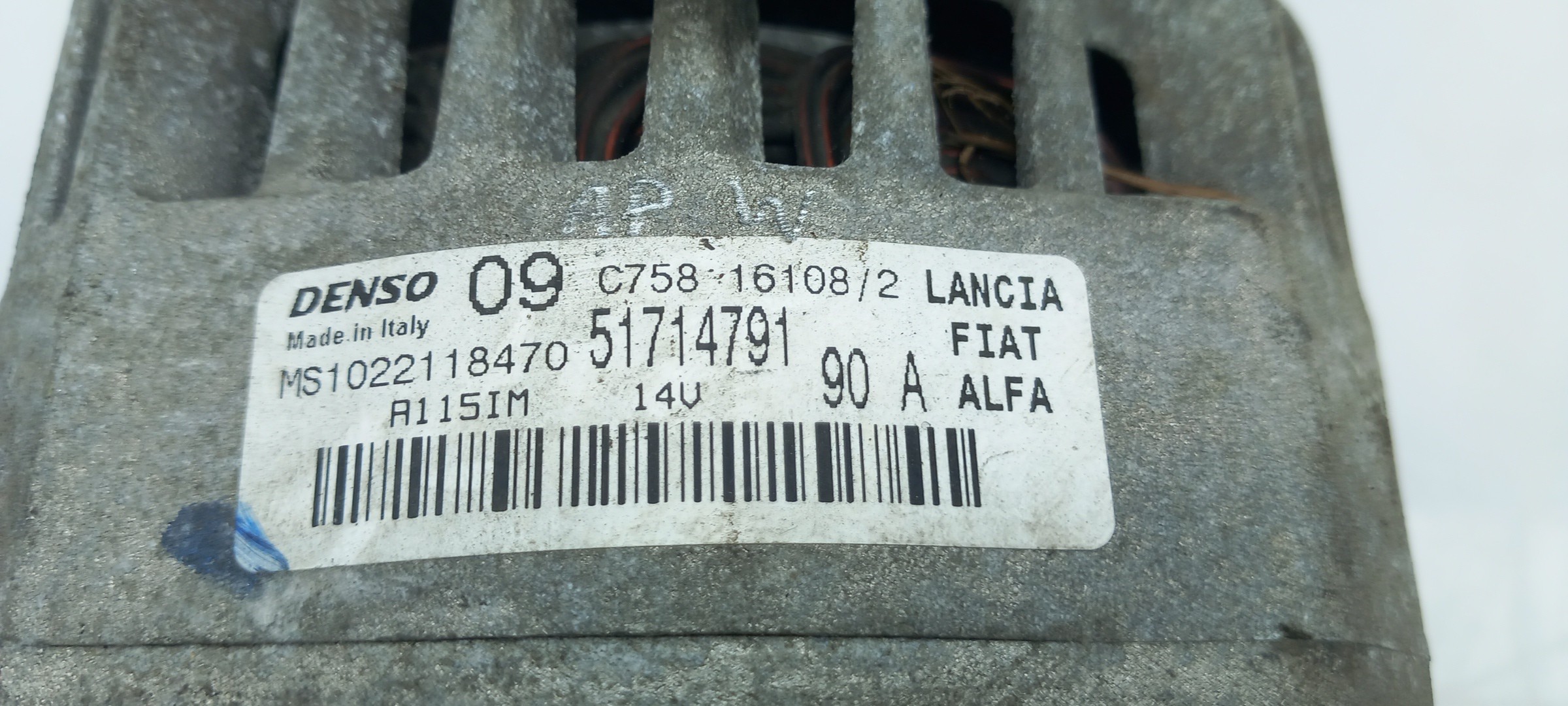 Alternador FIAT 500 (312_) Imagem-3