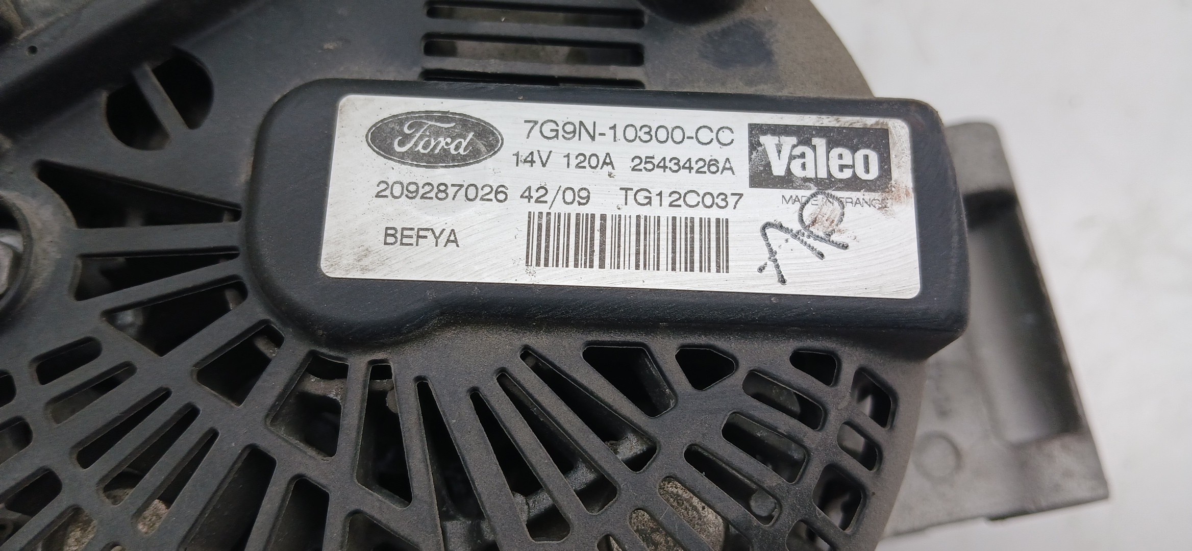 Alternateur FORD Fiesta VI (CB1, CCN) Imagem-4
