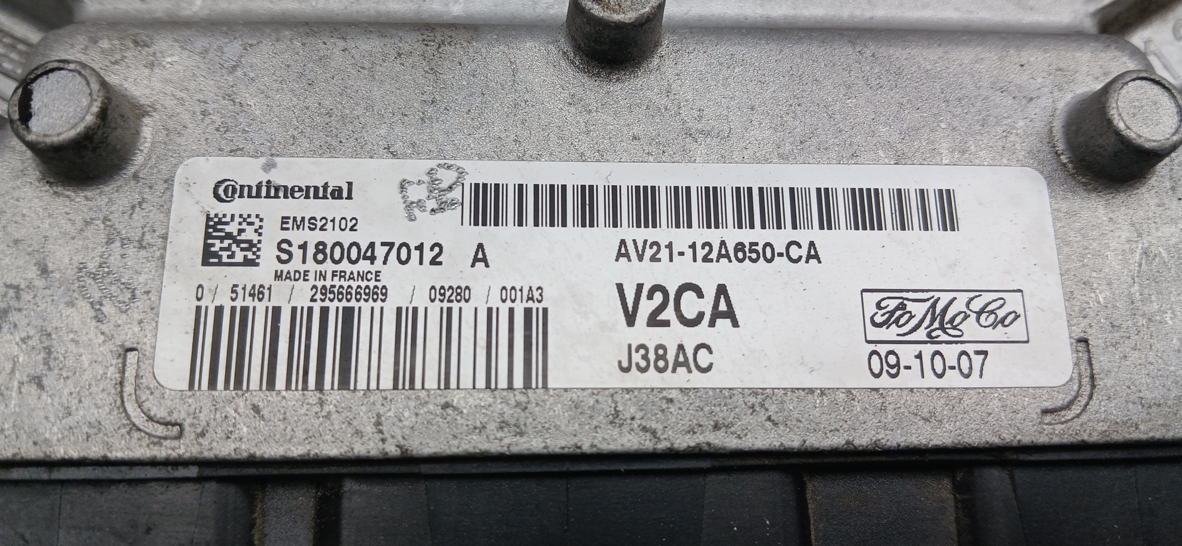 Calculateur /  Unité de contrôle moteur FORD Fiesta VI (CB1, CCN) Imagem-3