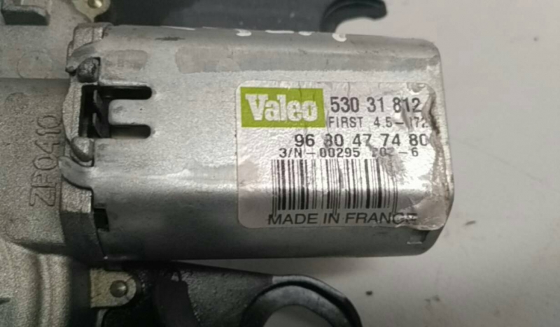 Motor limpa vidros trás PEUGEOT 3008 I (0U_) Imagem-1