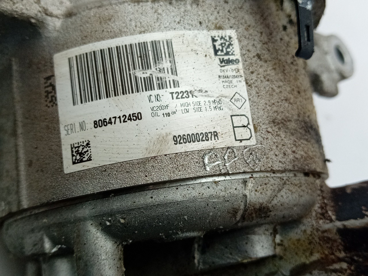 AC compressor DACIA Sandero II (5S_) Imagem-4