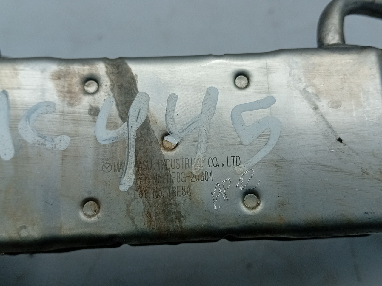 EGR gas radiator MAZDA 6 Sedan (GH) Imagem-2