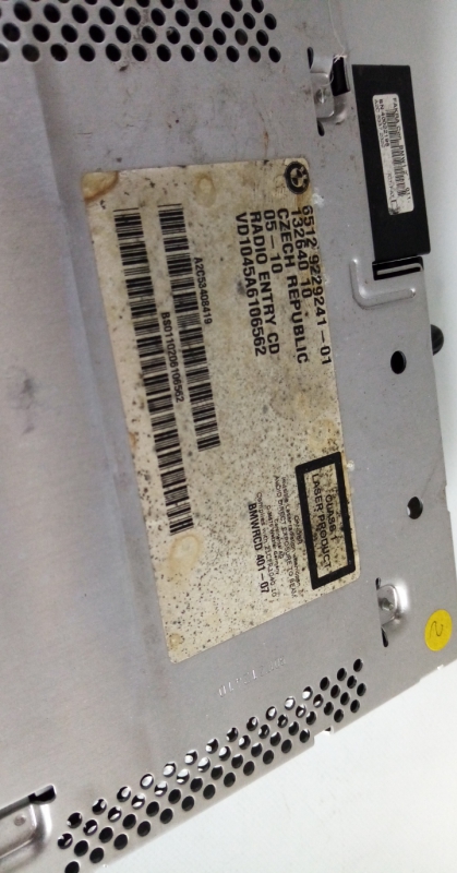 Radio / autorradio BMW 1 (E87) Imagem-2