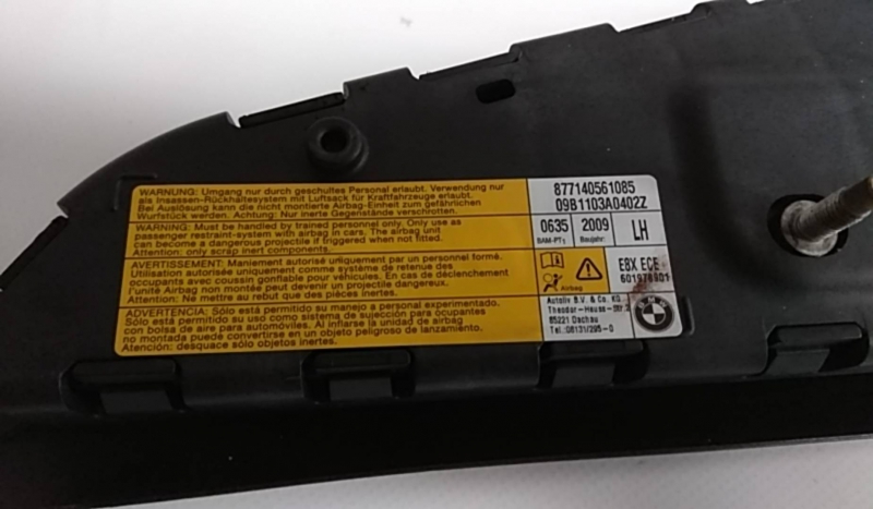 Airbag Izquierdo BMW 1 (E87) Imagem-1