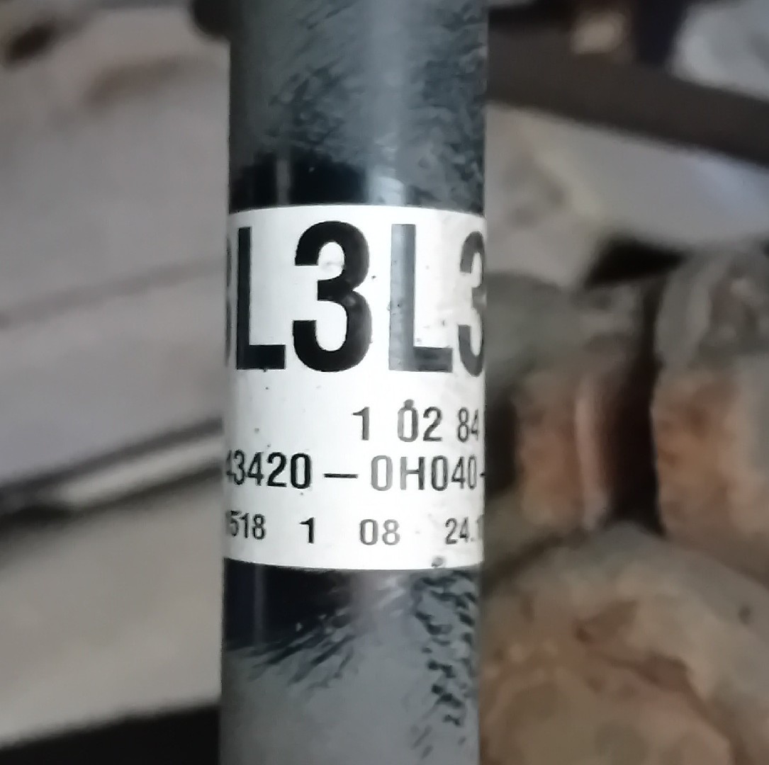 Left front driveshaft PEUGEOT 108 Imagem-1