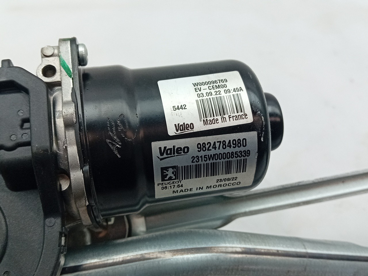 Motor limpa vidros frente CITROËN C4 III Imagem-3