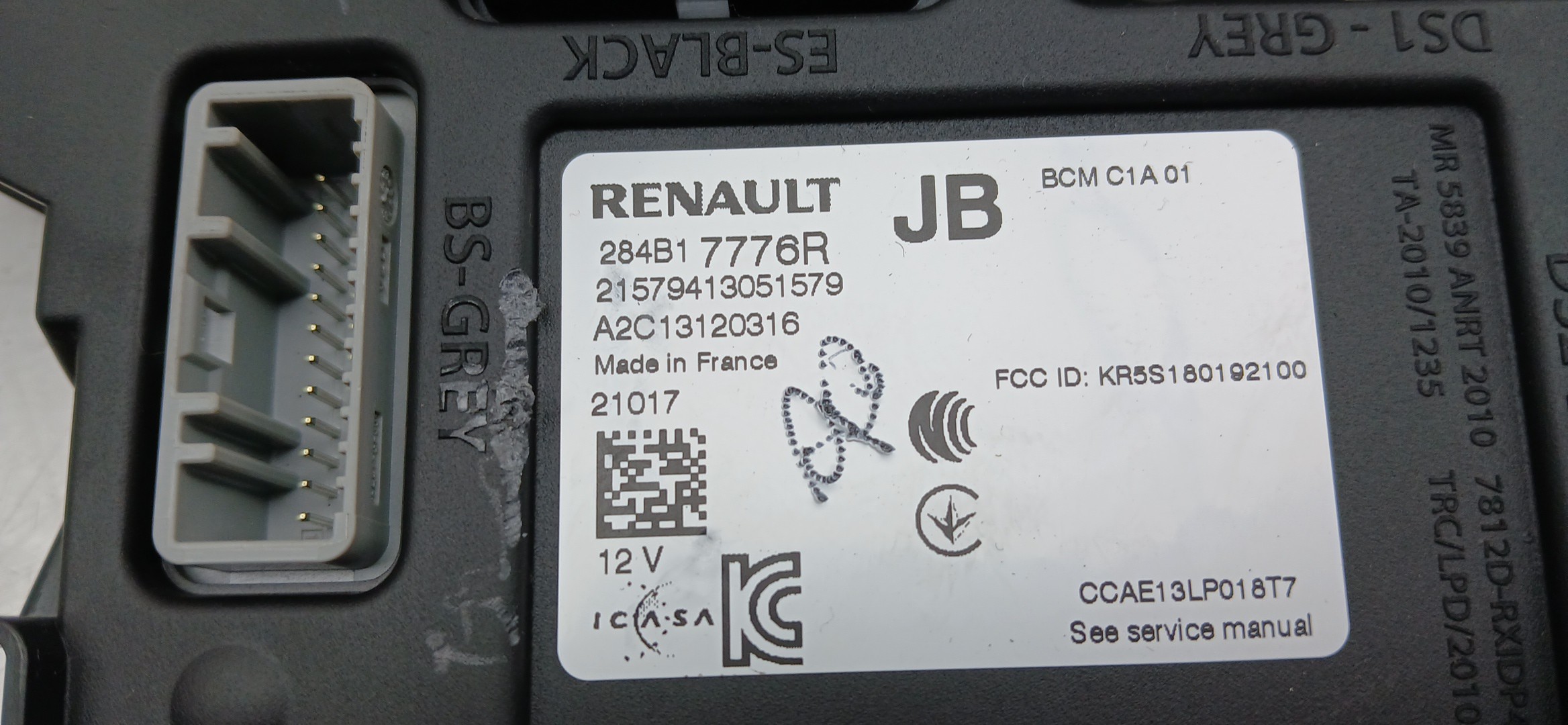 Generic Unit Module RENAULT Zoe (BFM_) Imagem-3