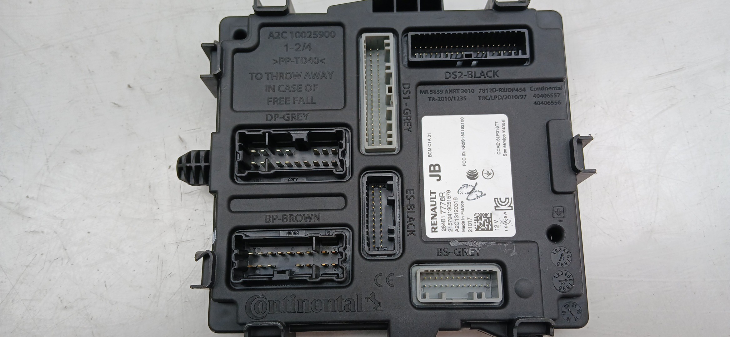 Generic Unit Module RENAULT Zoe (BFM_) Imagem-2