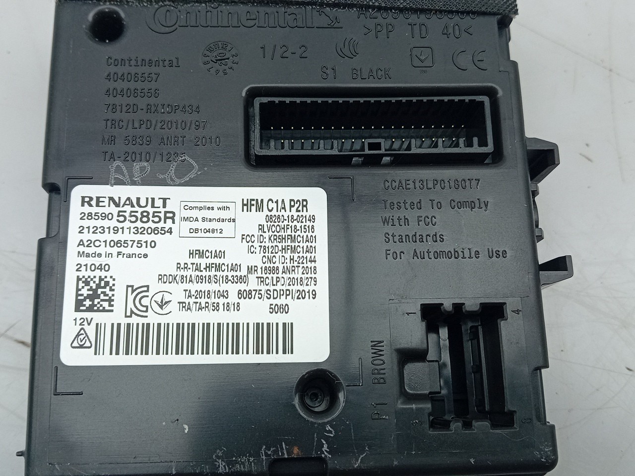 Module générique RENAULT Zoe (BFM_) Imagem-2