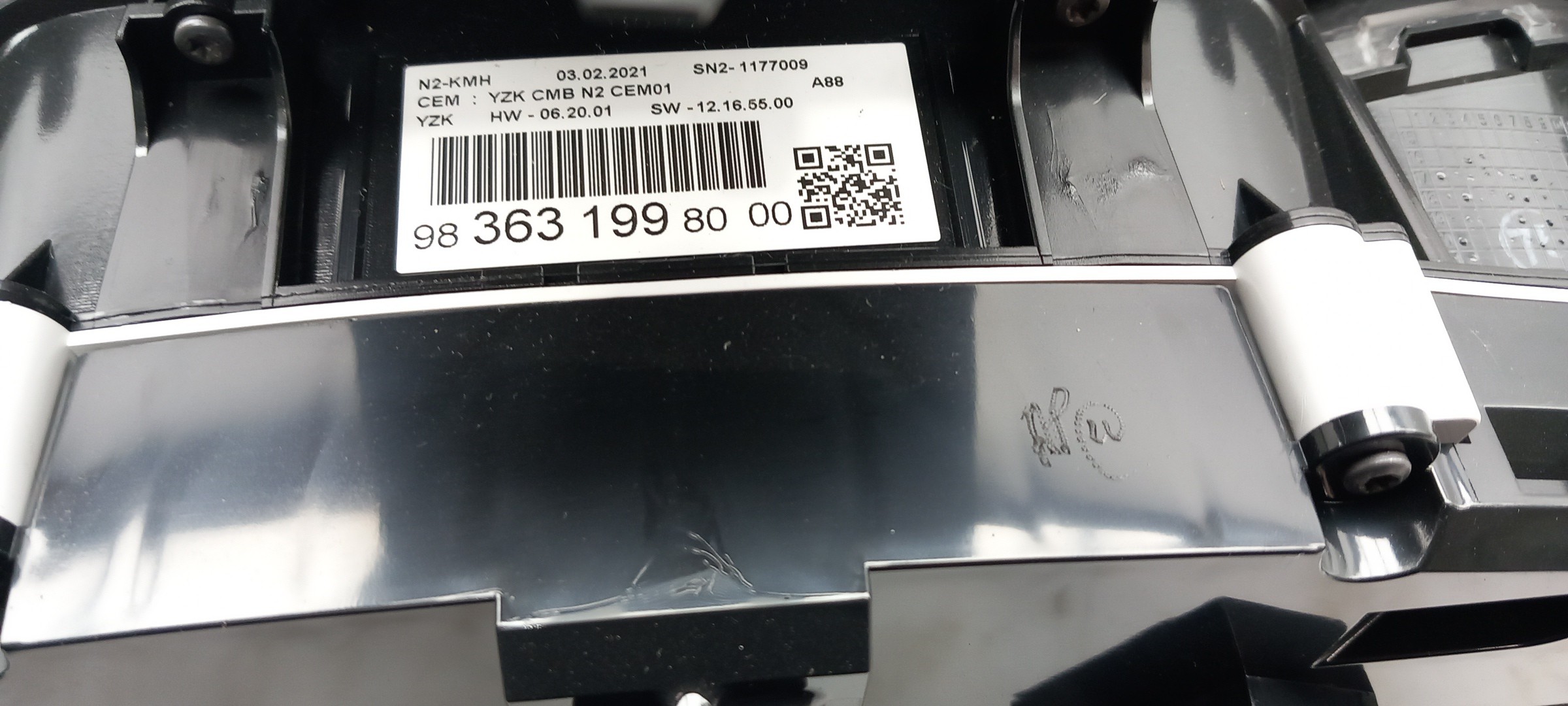 Quadrante / painel de instrumentos CITROËN C3 Aircross II (2R_, 2C_) Imagem-6