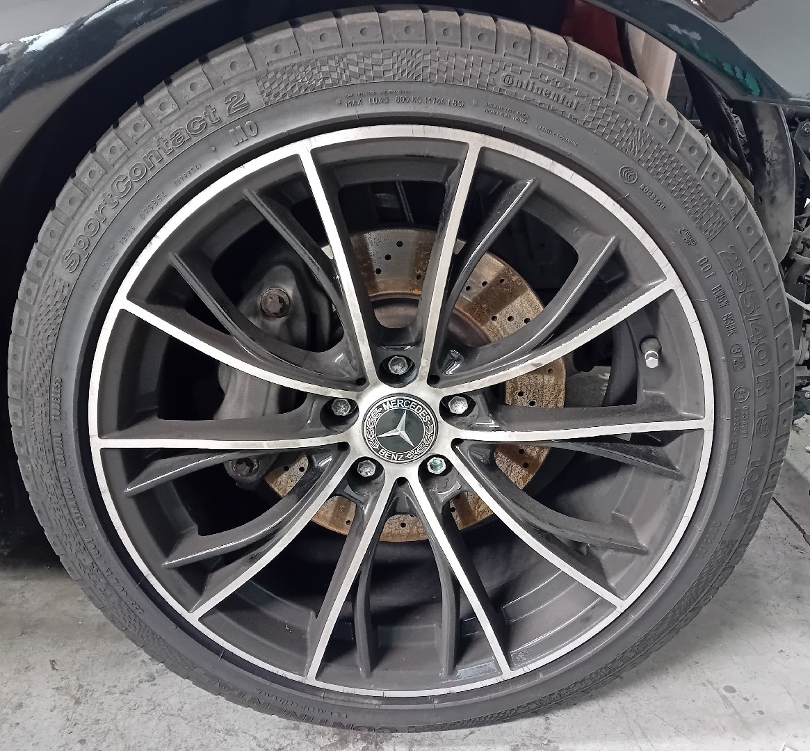 Conjunto de jantes MERCEDES-BENZ Classe S (W221) Imagem-2